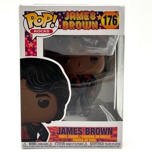 VAULTED James Brown Funko Pop #176 Rocks Vinyl Figure Original Box
